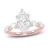 Thumbnail Image 1 of Marquise-Cut Lab-Grown Diamond Engagement Ring 2 ct tw 14K Rose Gold