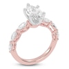 Thumbnail Image 2 of Marquise-Cut Lab-Grown Diamond Engagement Ring 2 ct tw 14K Rose Gold