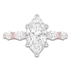 Thumbnail Image 3 of Marquise-Cut Lab-Grown Diamond Engagement Ring 2 ct tw 14K Rose Gold