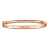 Thumbnail Image 1 of Shy Creation Diamond Station Bangle Bracelet 1/3 ct tw 14K Rose Gold SC55004068ZM