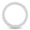 Thumbnail Image 4 of Oval-Cut Lab-Grown Diamond Eternity Band 1-3/4 to 2 ct tw Platinum