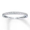 Previously Owned Anniversary Band 1/8 ct tw Round-cut Diamonds 14K White Gold