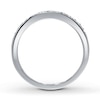 Previously Owned Anniversary Band 1/8 ct tw Round-cut Diamonds 14K White Gold
