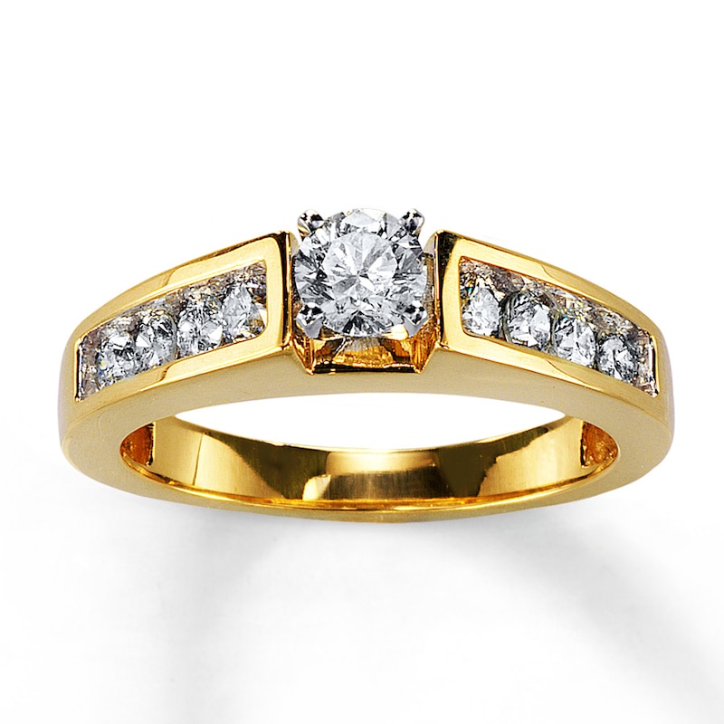 Previously Owned Ring 7/8 ct tw Diamonds 14K Yellow Gold