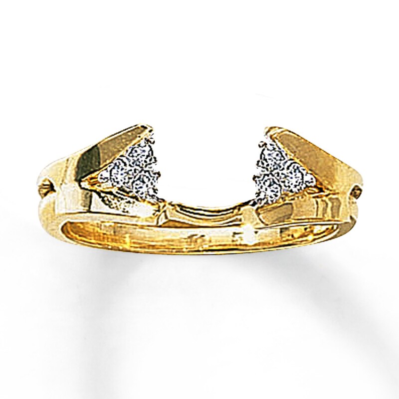 Previously Owned Enhancer 1/8 ct tw Round-cut 14K Yellow Gold