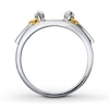 Thumbnail Image 1 of Previously Owned Diamond Enhancer 1/2 ct tw 14K Two-Tone Gold