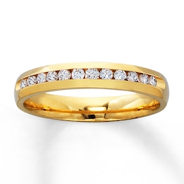 Previously Owned Anniversary Band 1/4 ct tw Round-cut Diamonds 14K Yellow Gold