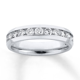 Previously Owned Anniversary Band 1 ct tw Round-cut Diamonds 14K White Gold