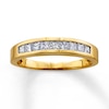 Thumbnail Image 1 of Previously Owned Diamond Anniversary Band 1/2 ct tw Princess-cut 14K Yellow Gold