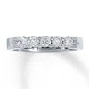 Previously Owned Diamond Anniversary Band 1/2 ct tw Round-cut 14K White Gold