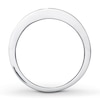 Previously Owned Wedding Band 3/4 ct tw Princess-cut Diamonds 14K White Gold