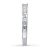 Previously Owned Wedding Band 3/4 ct tw Princess-cut Diamonds 14K White Gold