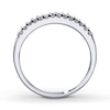 Thumbnail Image 1 of Previously Owned Wedding Band 1/6 ct tw Round-cut Diamonds 14K White Gold