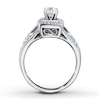 Thumbnail Image 2 of Previously Owned Diamond Ring 5/8 cttw Round-cut 14K White Gold