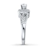 Thumbnail Image 2 of Previously Owned Diamond Ring 5/8 cttw Round-cut 14K White Gold