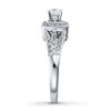 Thumbnail Image 3 of Previously Owned Diamond Ring 5/8 cttw Round-cut 14K White Gold