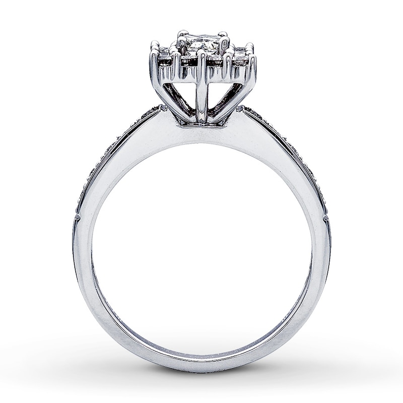 Main Image 2 of Previously Owned Ring 5/8 ct tw Diamonds 14K White Gold