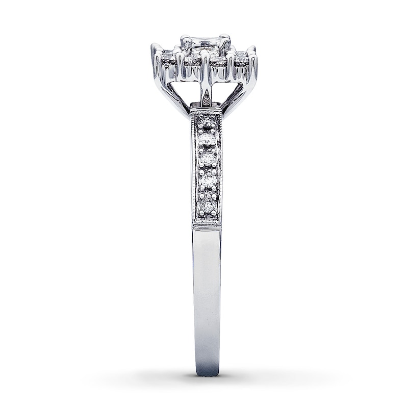 Main Image 3 of Previously Owned Ring 5/8 ct tw Diamonds 14K White Gold