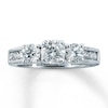 Thumbnail Image 1 of Previously Owned Ring 1-1/2 ct tw Diamonds 14K White Gold
