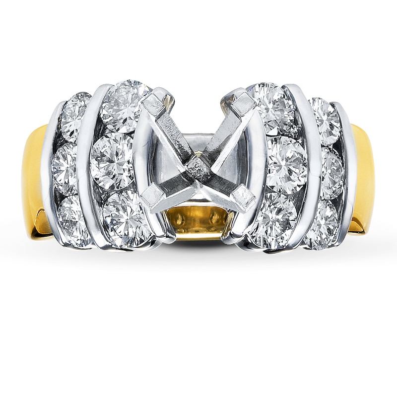 Main Image 1 of Previously Owned Diamond Ring Setting 1-1/2 ct tw 14K Gold