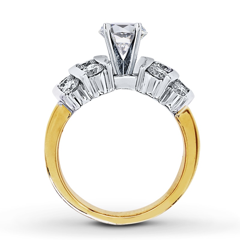 Main Image 2 of Previously Owned Diamond Ring Setting 1-1/2 ct tw 14K Gold