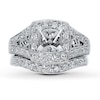 Thumbnail Image 1 of Previously Owned Diamond Bridal Setting 1/2 cttw 14K White Gold