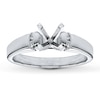 Thumbnail Image 1 of Previously Owned Diamond Ring Setting 1/20 ct tw Round 14K White Gold