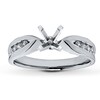 Thumbnail Image 1 of Previously Owned Diamond Wedding Ring Setting 1/4 ct tw 14K White Gold