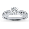 Thumbnail Image 2 of Previously Owned Diamond Wedding Ring Setting 1/4 ct tw 14K White Gold