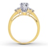 Thumbnail Image 2 of Previously Owned Diamond Ring Setting 1/4 ct tw Round-Cut 14K Yellow Gold