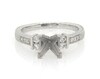 Thumbnail Image 1 of Previously Owned Diamond Bridal Setting 1/5 ct tw 14K White Gold