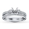 Thumbnail Image 1 of Previously Owned Diamond Bridal Setting 1/3 ct tw Round 14K White Gold