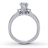 Thumbnail Image 2 of Previously Owned Diamond Bridal Setting 1/3 ct tw Round 14K White Gold