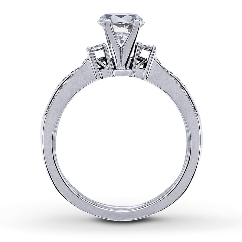 Main Image 2 of Previously Owned Diamond Bridal Setting 1/3 ct tw Round 14K White Gold