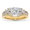 Thumbnail Image 3 of Previously Owned Diamond Ring Setting 1 ct tw Round-Cut 14K Yellow Gold
