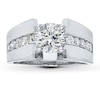 Thumbnail Image 3 of Previously Owned Diamond Ring Setting 5/8 ct tw Round-cut 14K White Gold