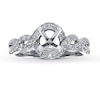 Thumbnail Image 1 of Previously Owned Diamond Ring Setting 1/4 ct tw 14K White Gold