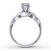 Thumbnail Image 2 of Previously Owned Diamond Ring Setting 1/4 ct tw 14K White Gold