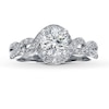 Thumbnail Image 3 of Previously Owned Diamond Ring Setting 1/4 ct tw 14K White Gold
