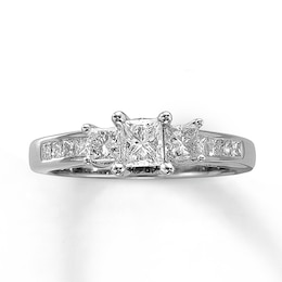 Previously Owned Ring 1 ct tw Diamonds 14K White Gold