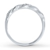Previously Owned Anniversary Band 1/20 ct tw Round-cut Diamonds 10K White Gold
