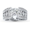 Thumbnail Image 3 of Previously Owned Diamond Ring Setting 1 ct tw 14K White Gold