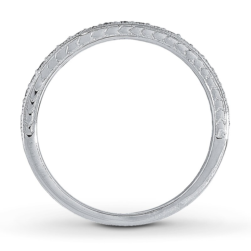 Main Image 2 of Previously Owned Anniversary Band 1/4 ct tw Round-cut Diamonds 14K White Gold