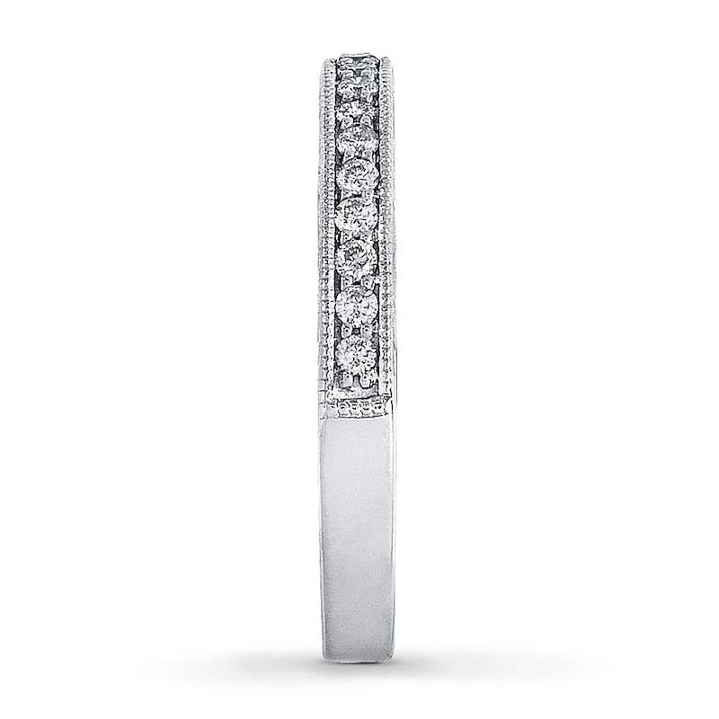 Main Image 3 of Previously Owned Anniversary Band 1/4 ct tw Round-cut Diamonds 14K White Gold