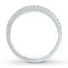 Previously Owned Anniversary Band 1/3 ct tw Round-cut Diamonds 14K White Gold