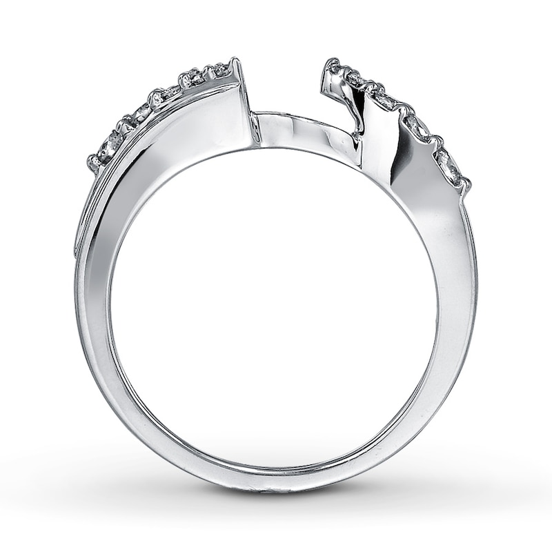 Previously Owned Enhancer 1/4 ct tw Diamonds 14K White Gold