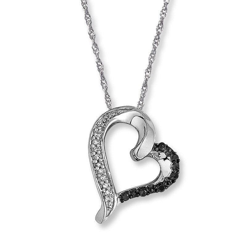 Previously Owned Necklace 1/15 ct tw Diamonds 10K White Gold 18"