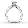 Thumbnail Image 2 of Previously Owned Diamond Ring Setting 3/4 ct tw Round 18K White Gold