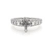 Thumbnail Image 1 of Previously Owned Diamond Engagement Ring Setting 1-1/8 ct tw 14K White Gold