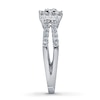 Thumbnail Image 2 of Previously Owned Promise Ring 1/2 ct tw Diamonds 14K White Gold